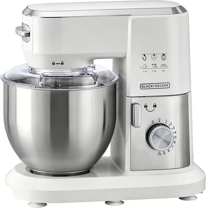 BLACK+DECKER Stand Mixer, 1000W, 6L